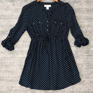 Motherhood Maternity navy blue tunic